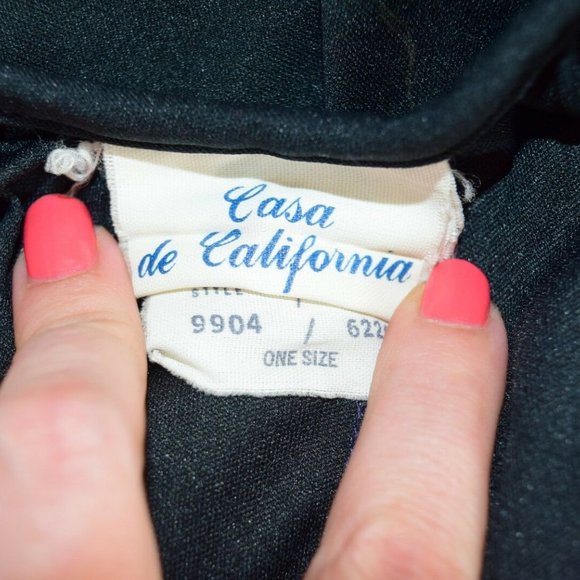 Casa de California Nightgown Mumu One Size Lace - Picture 6 of 7